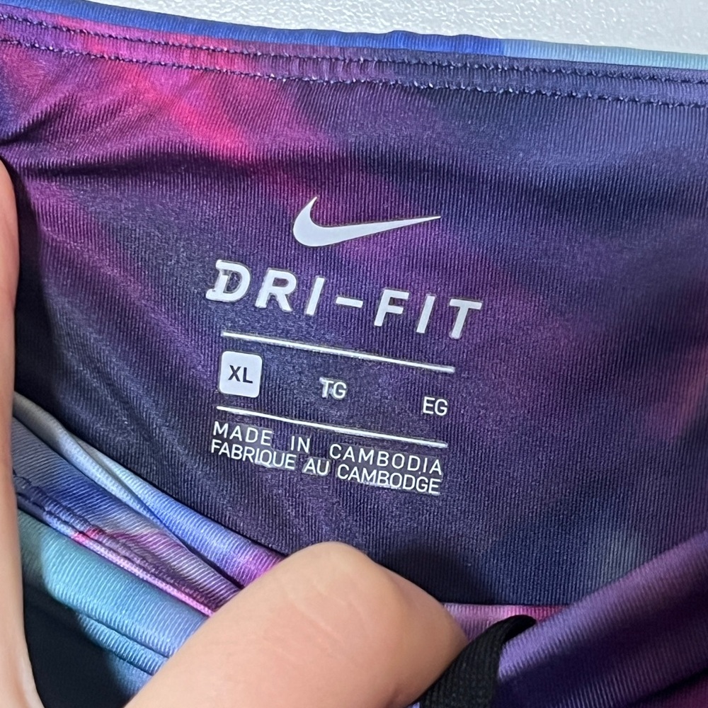 Nike Dri-Fit Running Leggings Cropped Women Size XL - Picture 4 of 6
